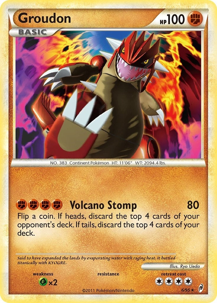 Image for Groudon (6/95) [Call of Legends] - Pokemon