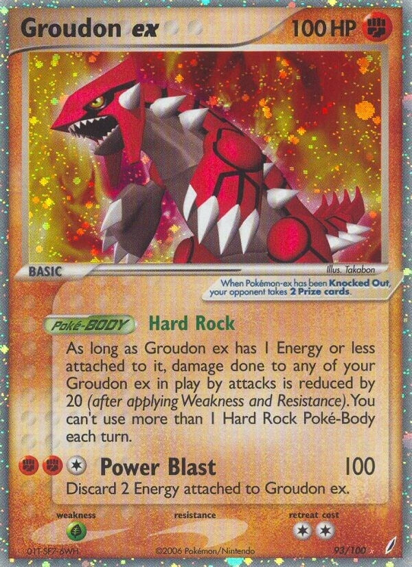 Image for Groudon ex (93/100) [Crystal Guardians] - Pokemon