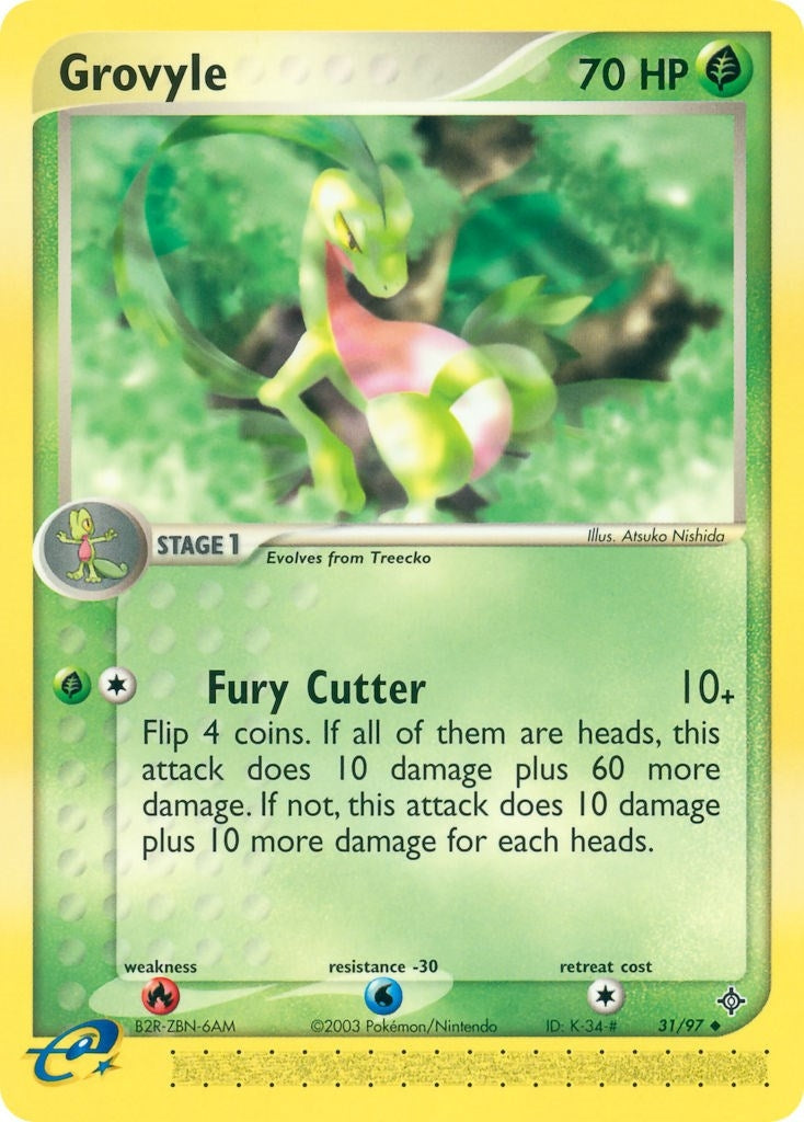 Image for Grovyle (31/97) [Dragon] - Pokemon