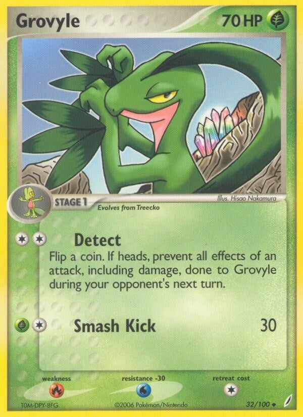 Image for Grovyle (32/100) [Crystal Guardians] - Pokemon