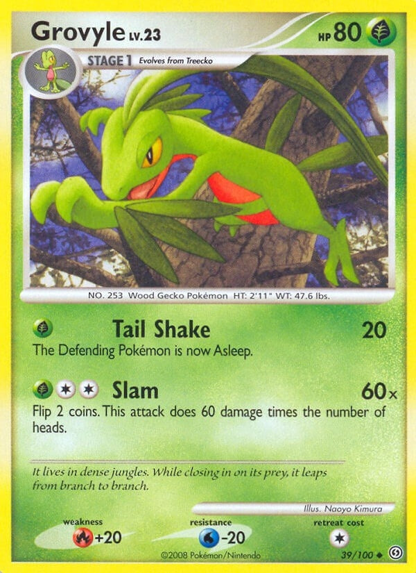 Image for Grovyle (39/100) [Stormfront] - Pokemon