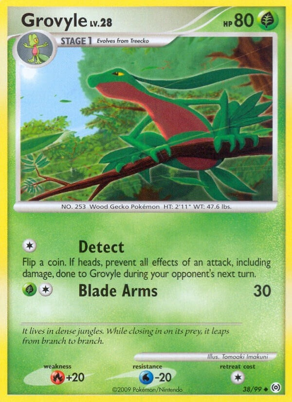 Image for Grovyle (38) (38/99) [Arceus] - Pokemon