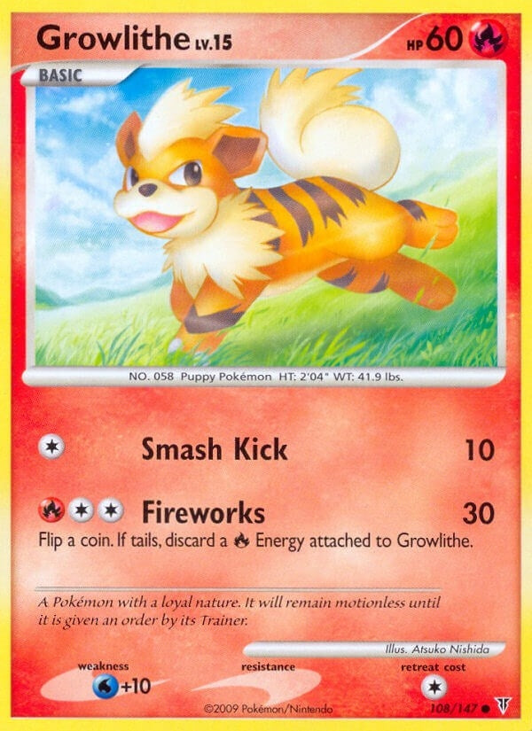 Image for Growlithe (108) [Supreme Victors] - Pokemon