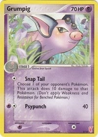 Image for Grumpig (3/12) [EX Trainer Kit 2: Plusle & Minun] - Pokemon