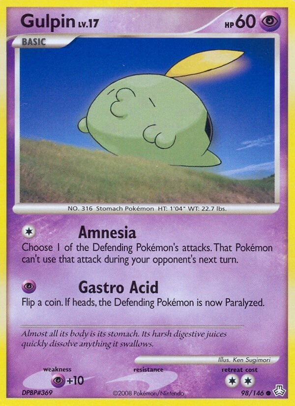 Image for Gulpin (98/146) [Legends Awakened] - Pokemon
