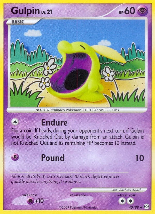 Image for Gulpin (40) (40/99) [Arceus] - Pokemon