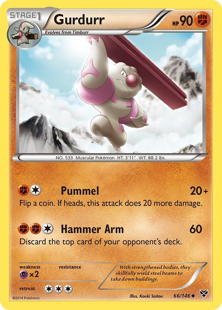 Gurdurr (66/146) [XY Base Set]