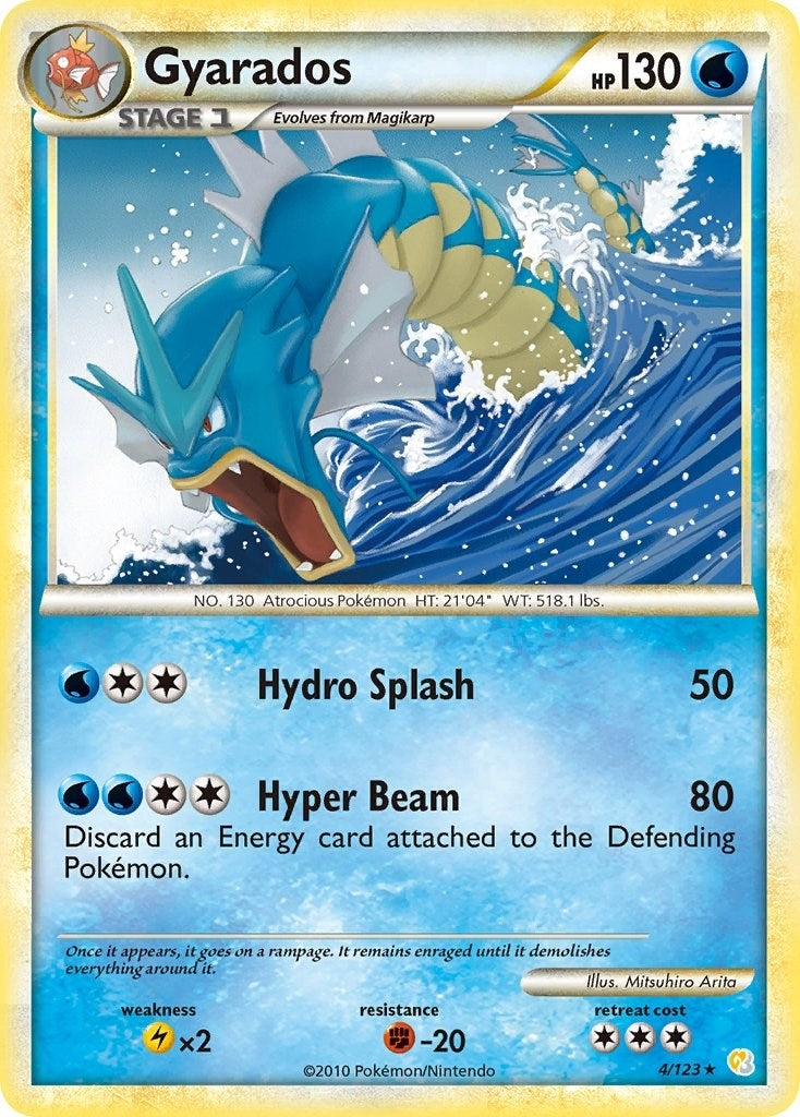 Image for Gyarados (4/123) [HeartGold SoulSilver] - Pokemon