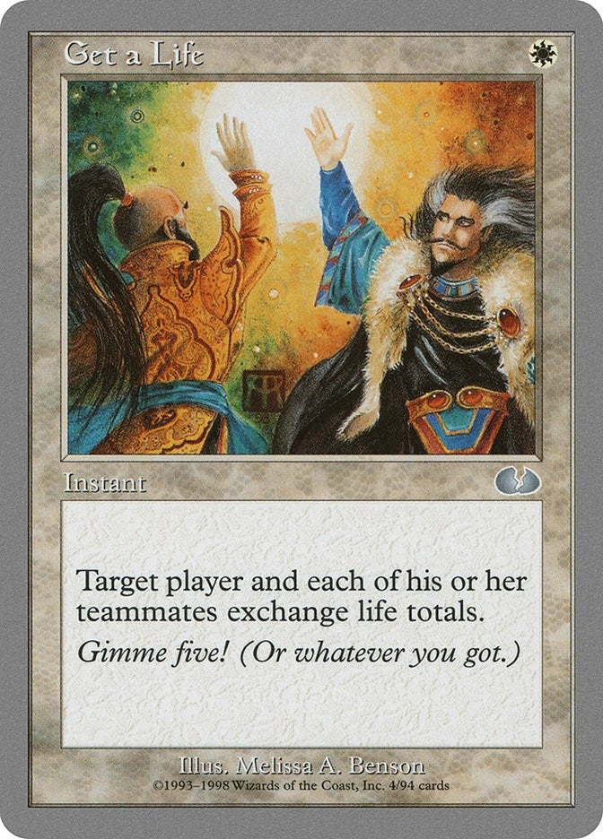 Image for Get a Life (4) [Unglued] - Magic: The Gathering