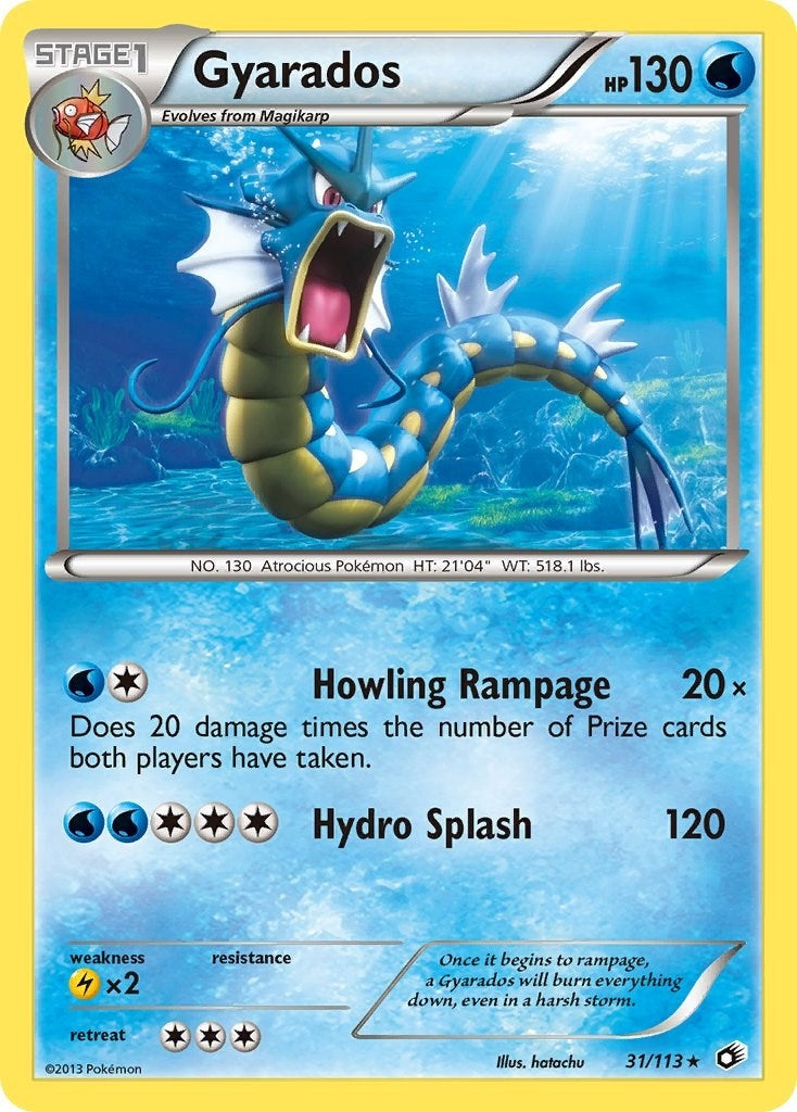 Image for Gyarados (31/113) [Legendary Treasures] - Pokemon