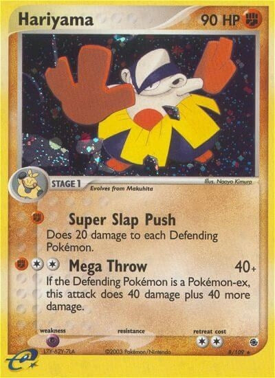 Image for Hariyama (8/109) [Ruby and Sapphire] - Pokemon