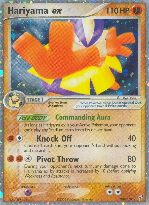 Image for Hariyama ex (100/107) [Deoxys] - Pokemon