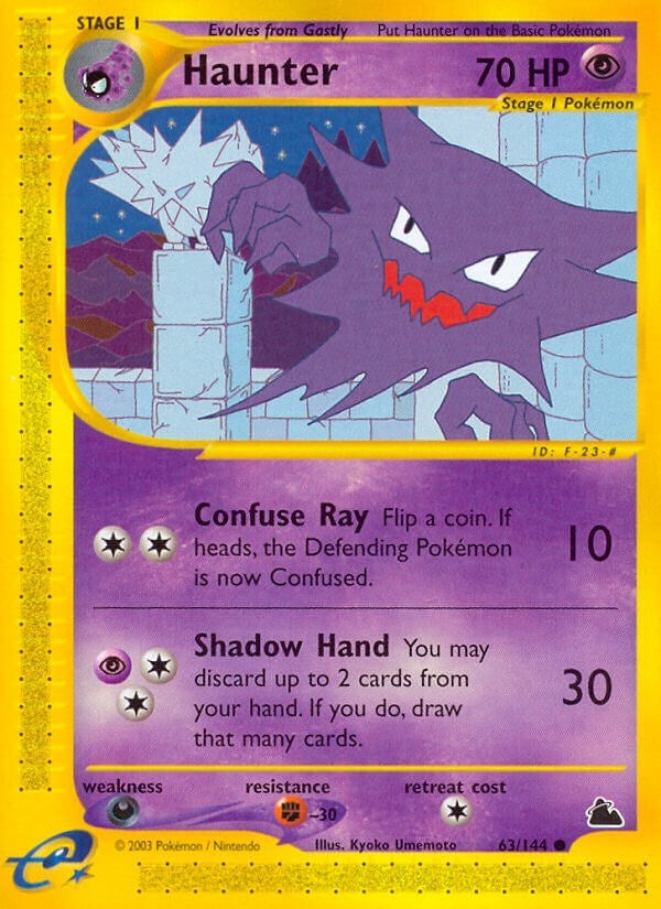 Image for Haunter (063/144) [Skyridge] - Pokemon
