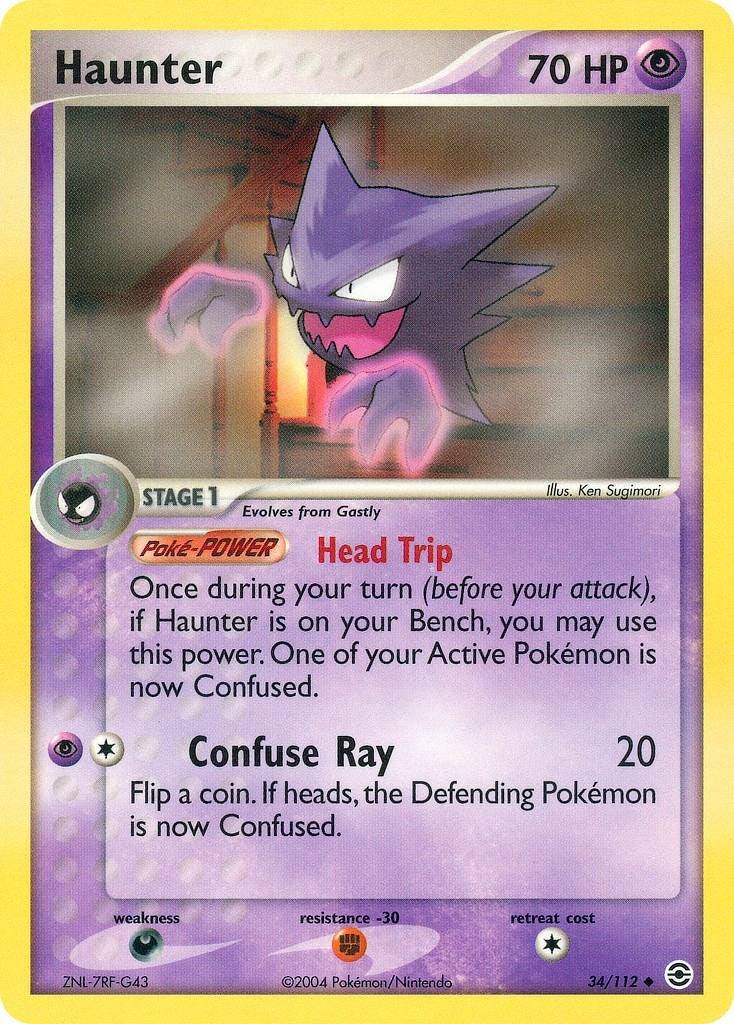 Image for Haunter (34/112) [FireRed & LeafGreen] - Pokemon