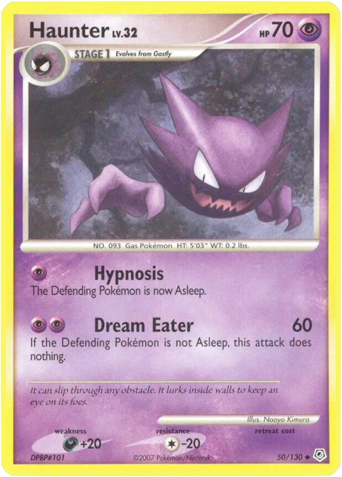 Haunter (50/130) [Diamond and Pearl]