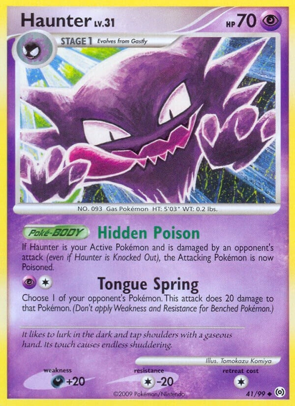 Image for Haunter (41) (41/99) [Arceus] - Pokemon