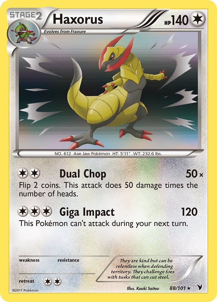 Image for Haxorus (88/101) [Noble Victories] - Pokemon