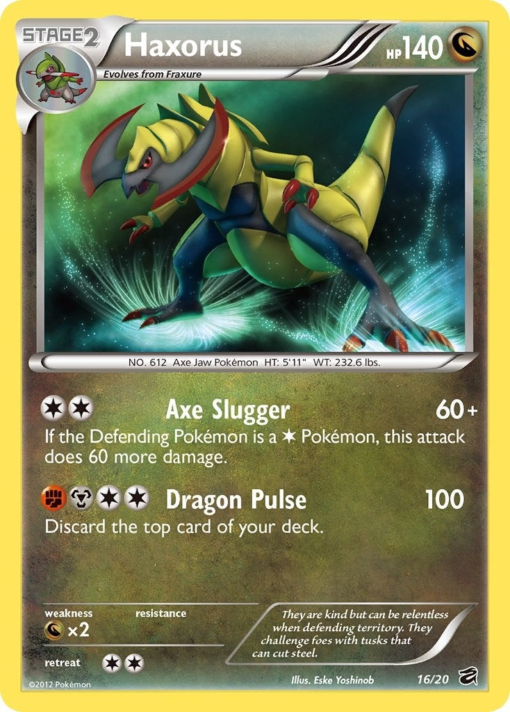 Image for Haxorus (16/20) [Dragon Vault] - Pokemon