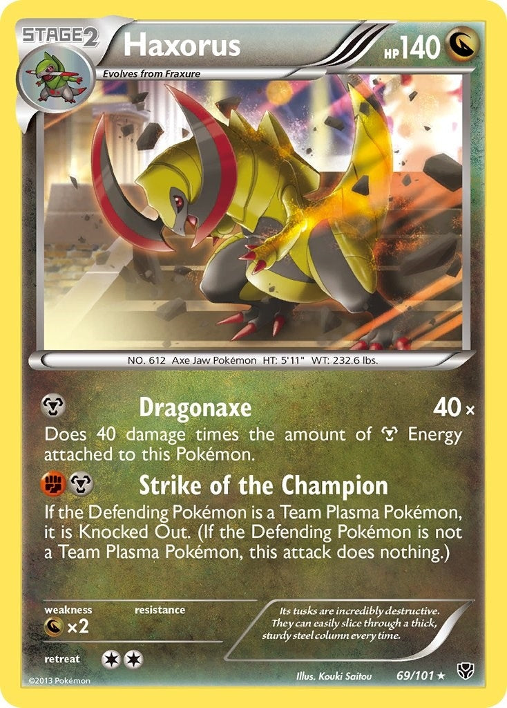 Image for Haxorus (69/101) [Plasma Blast] - Pokemon