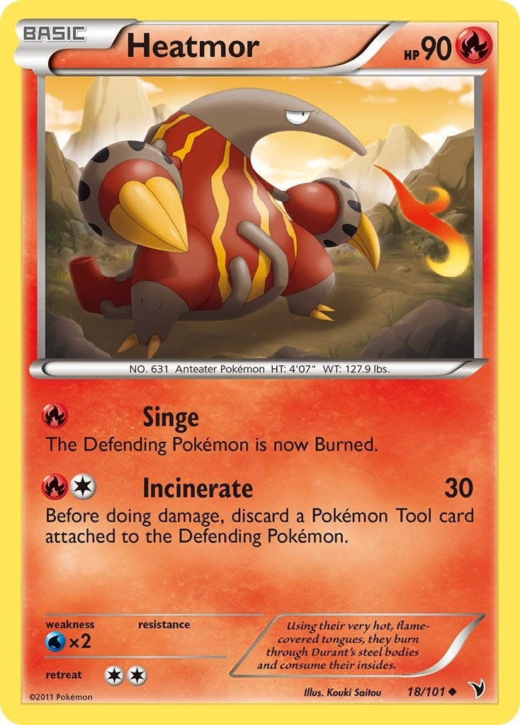 Image for Heatmor (18/101) [Noble Victories] - Pokemon