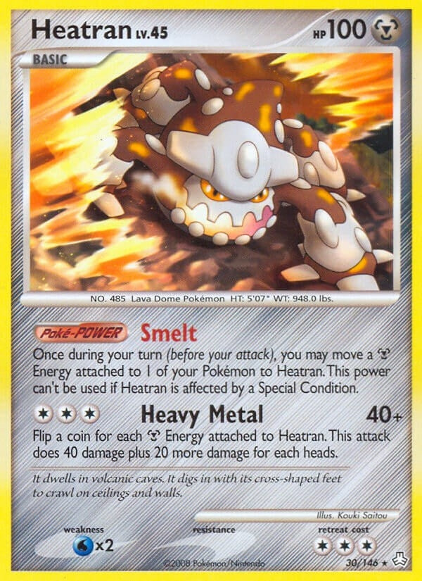 Image for Heatran (30) (30/146) [Legends Awakened] - Pokemon