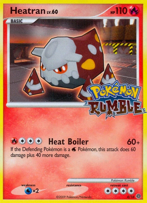 Image for Heatran (4) [Rumble] - Pokemon