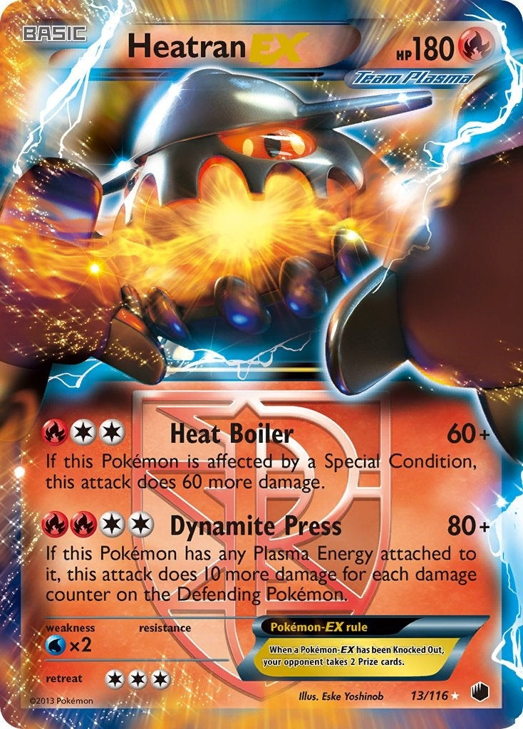 Image for Heatran EX (Team Plasma) (13/116) [Plasma Freeze] - Pokemon