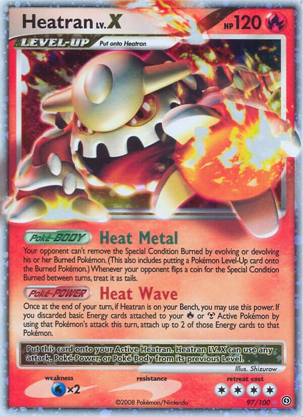Image for Heatran LV.X (97/100) [Stormfront] - Pokemon
