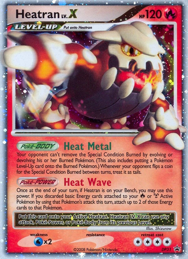 Image for Heatran LV.X - DP31 (DP31) [Diamond and Pearl Promos] - Pokemon