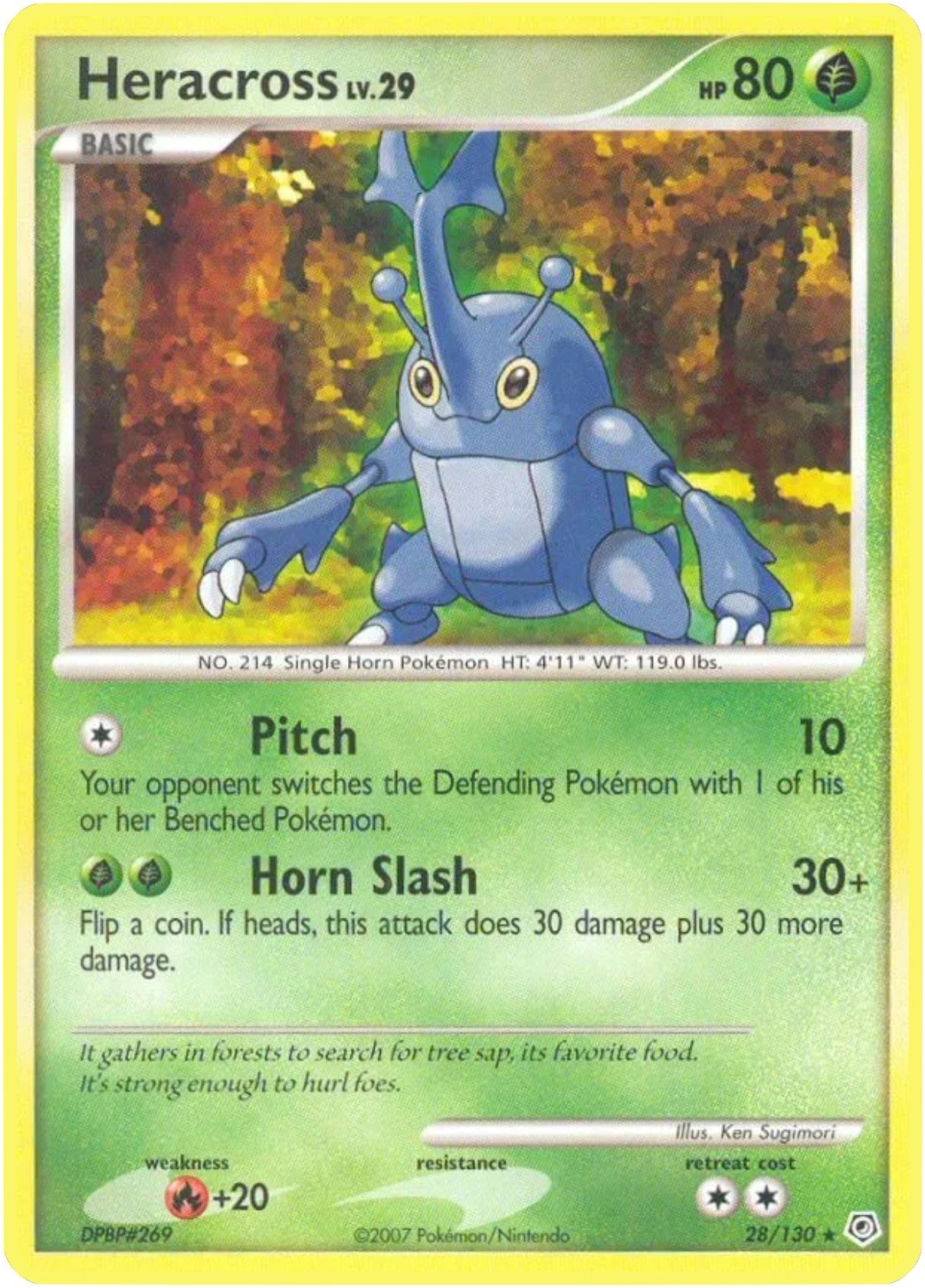 Image for Heracross (28/130) [Diamond and Pearl] - Pokemon