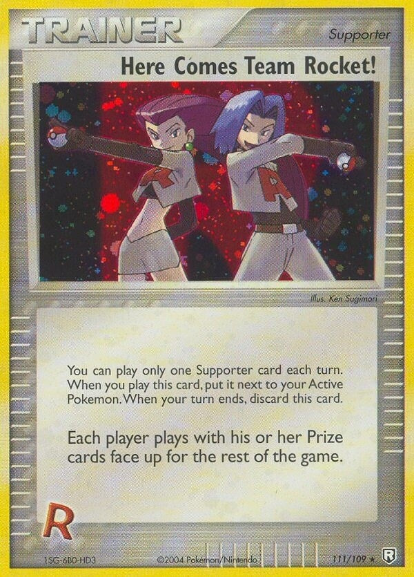 Image for Here Comes Team Rocket! (111/109) [Team Rocket Returns] - Pokemon