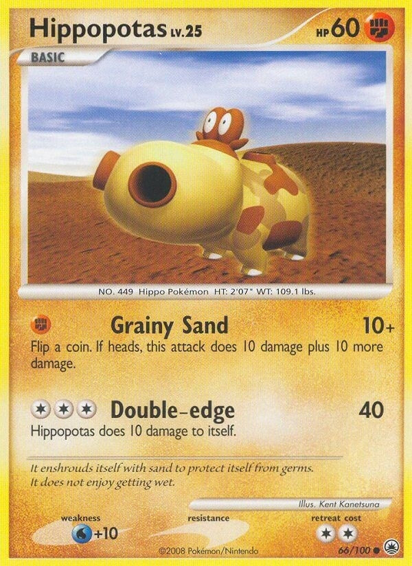 Image for Hippopotas (66/100) [Majestic Dawn] - Pokemon