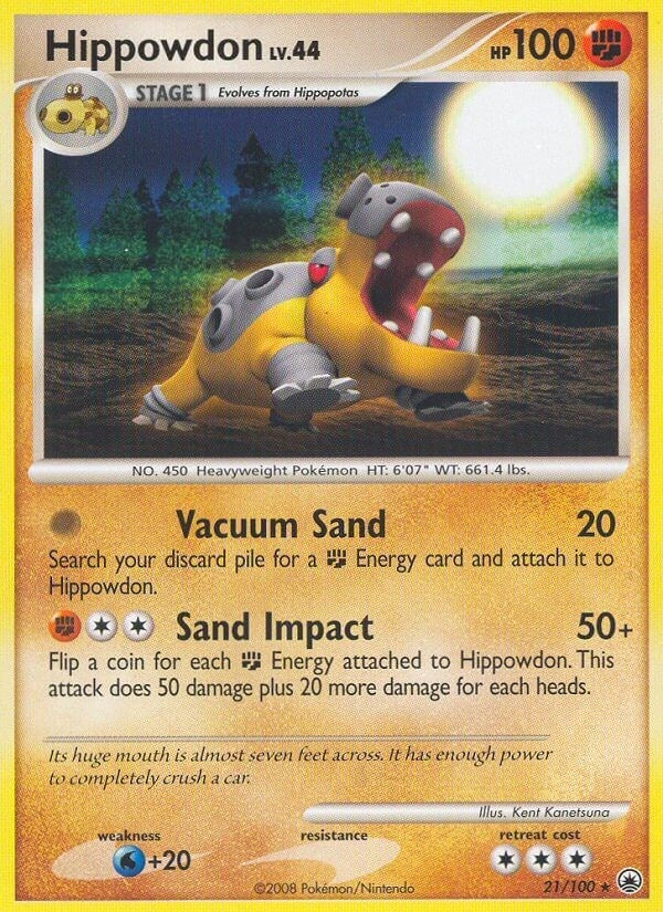 Image for Hippowdon (21/100) [Majestic Dawn] - Pokemon