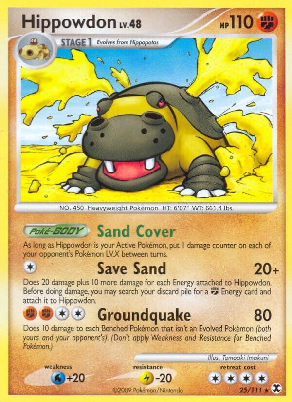 Image for Hippowdon (25/111) [Rising Rivals] - Pokemon