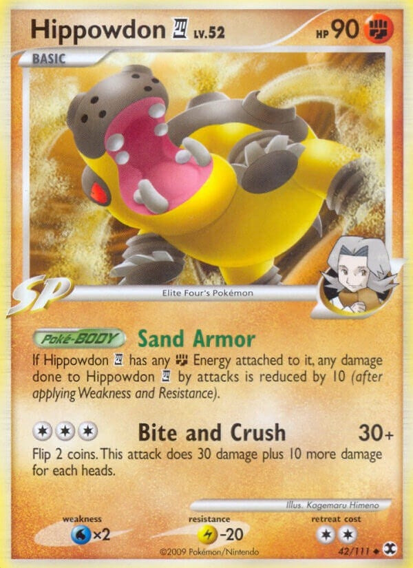 Image for Hippowdon E4 (42/111) [Rising Rivals] - Pokemon