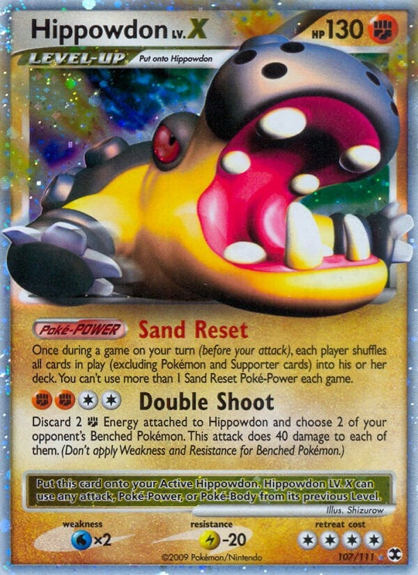 Image for Hippowdon Lv.X (107/111) [Rising Rivals] - Pokemon