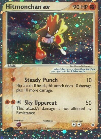 Image for Hitmonchan ex (98/109) [Ruby and Sapphire] - Pokemon