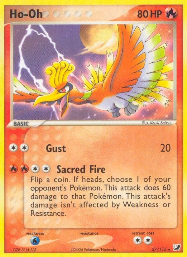 Image for Ho-Oh (27/115) [Unseen Forces] - Pokemon