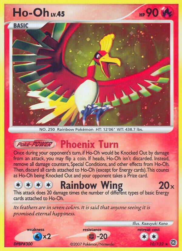 Image for Ho-Oh (10/132) [Secret Wonders] - Pokemon