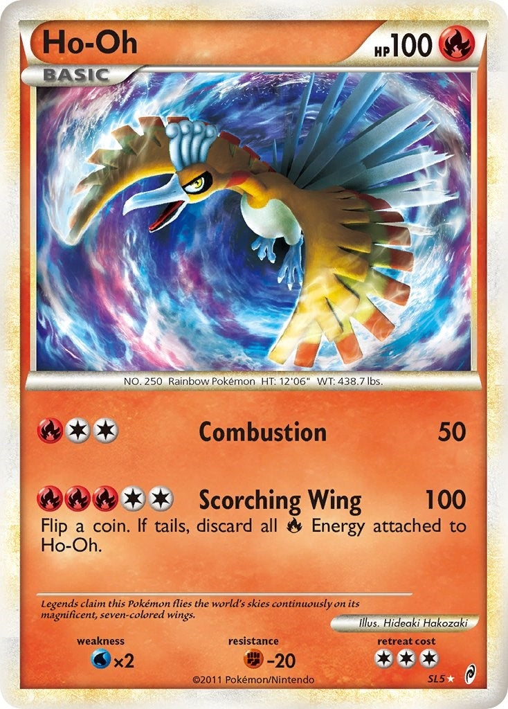Image for Ho-Oh (Shiny) (SL5) [Call of Legends] - Pokemon