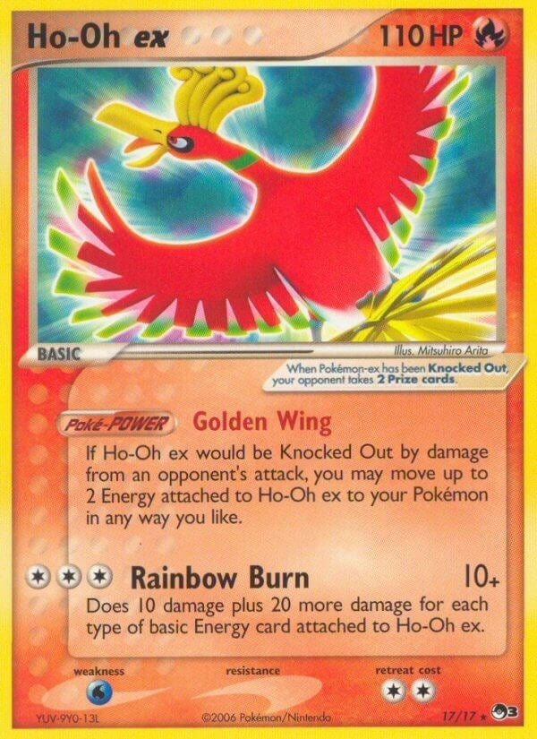 Image for Ho-Oh ex (Non-Holo) (017/017) [POP Series 3] - Pokemon