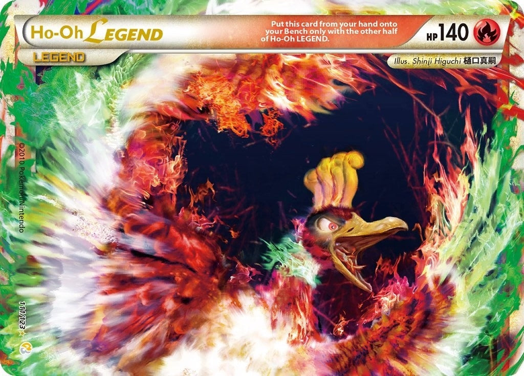 Image for Ho-Oh Legend (Top) (111/123) [HeartGold SoulSilver] - Pokemon