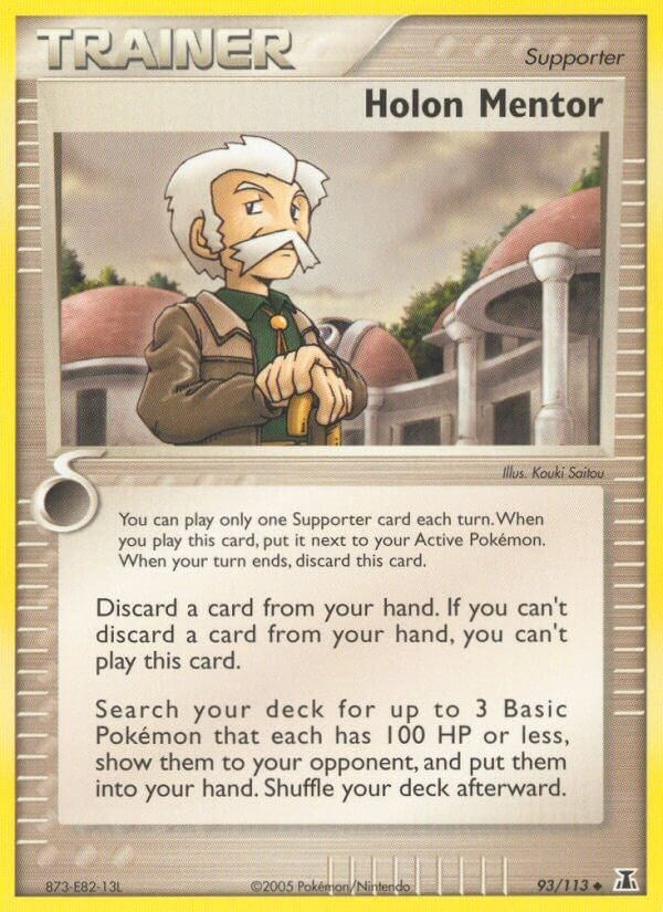 Image for Holon Mentor (93/113) [Delta Species] - Pokemon