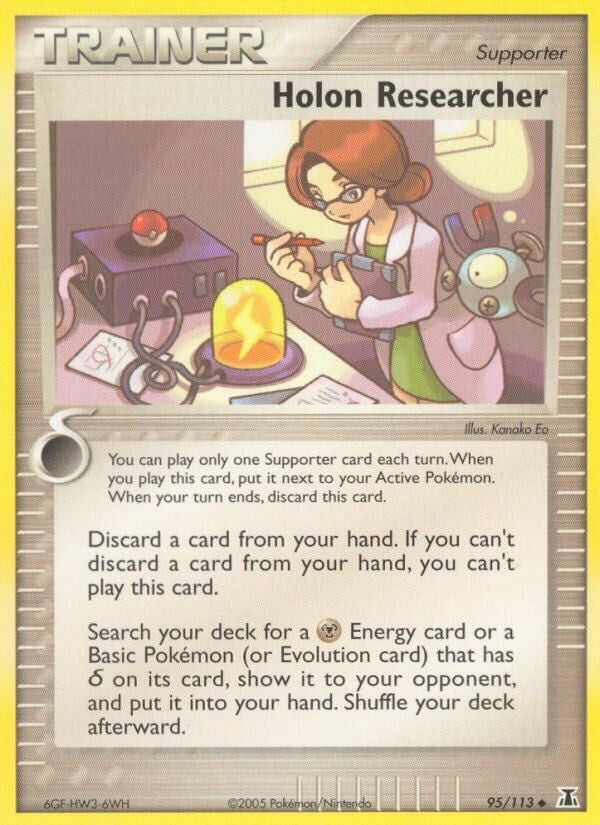 Image for Holon Researcher (95/113) [Delta Species] - Pokemon