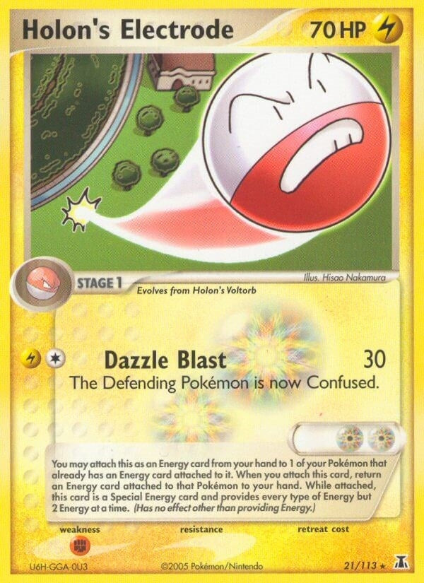 Image for Holon's Electrode (21/113) [Delta Species] - Pokemon
