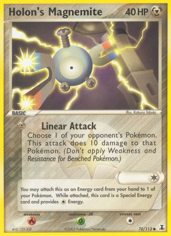 Image for Holon's Magnemite (70/113) [Delta Species] - Pokemon