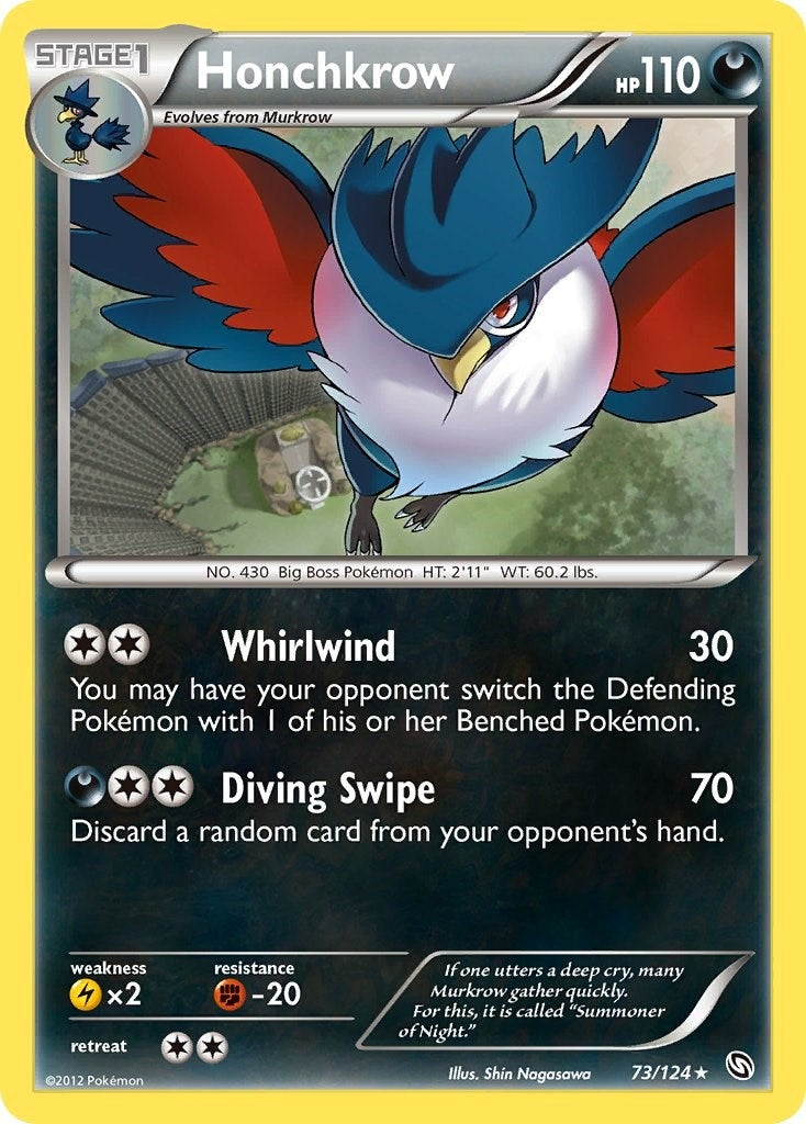 Image for Honchkrow (73/124) [Dragons Exalted] - Pokemon