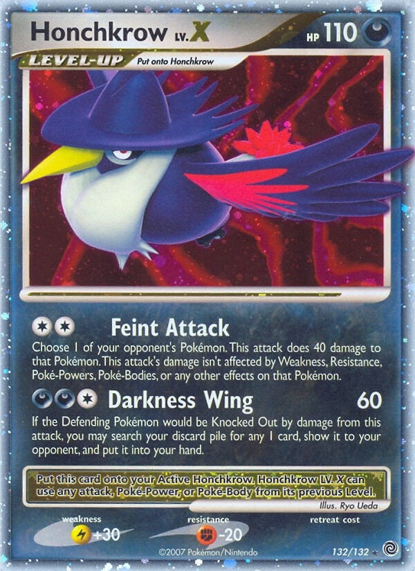 Image for Honchkrow LV.X (132/132) [Secret Wonders] - Pokemon