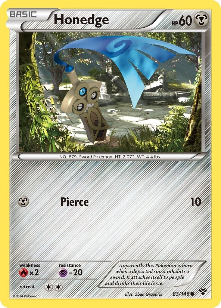 Image for Honedge (83/146) [XY Base Set] - Pokemon