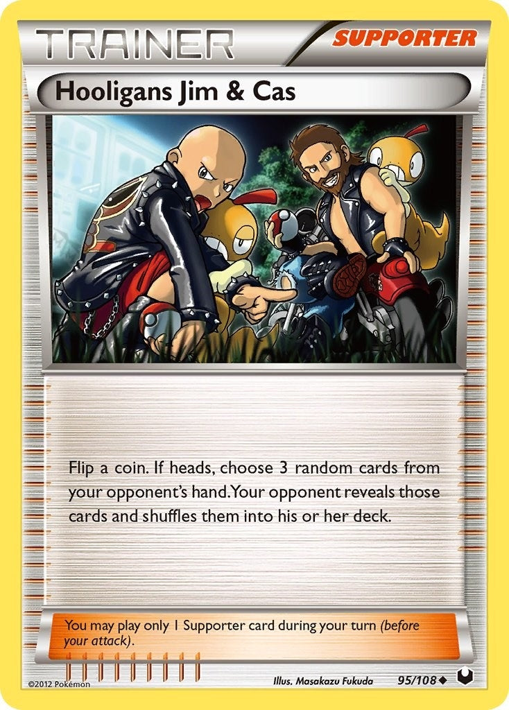 Image for Hooligans Jim & Cas (95/108) [Dark Explorers] - Pokemon